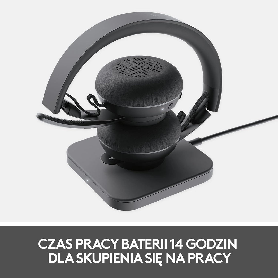 Logitech Zone 900 Kabelloses On-Ear-Bluetooth-Headset mit Noise-Cancelling-Mikrofon, Verbindung von