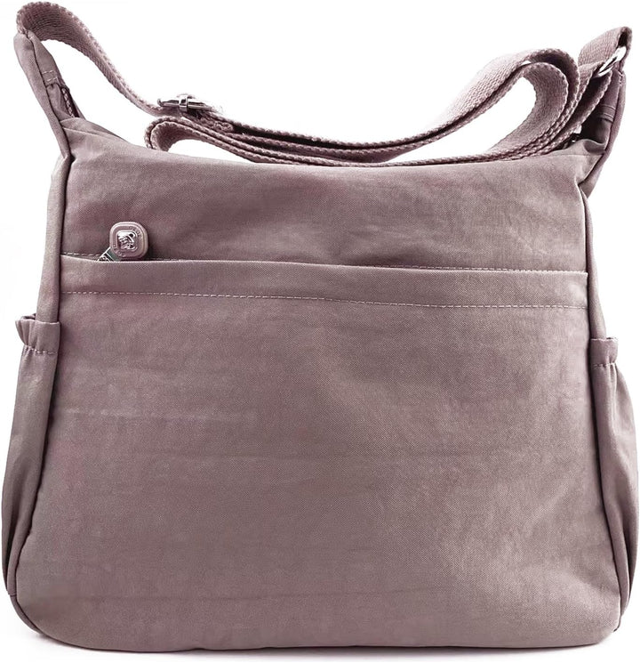 Foino Seitentasche Lässige Umhängetasche Damen Schultertasche Leicht Reisetasche Sporttasche Design
