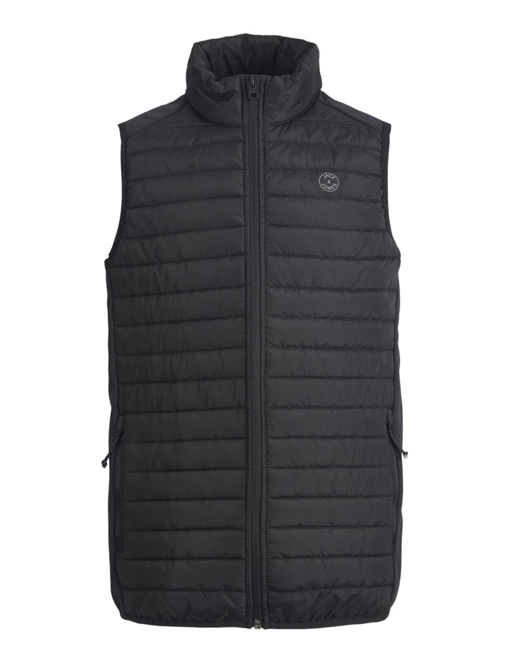 JACK &amp; JONES Damen Jjemulti Bodywarmer Collar Jnr Jacke (1er Pack) 176 Schwarz, 176 Schwarz