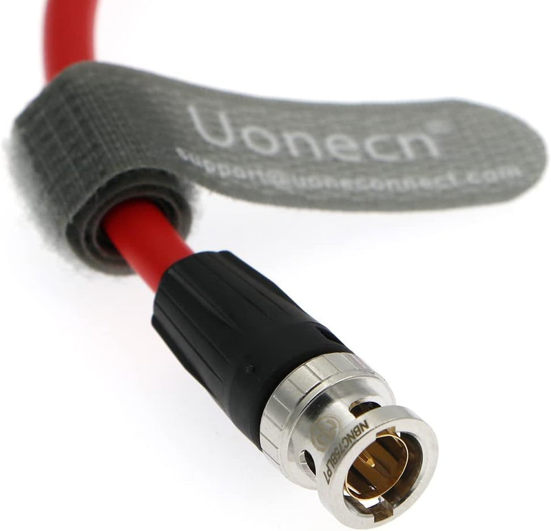 Uonecn SDI-Protector SDI BNC Kabel Stecker auf Rechtwinklig BNC Buchse Galvanic-Isolators Kable für