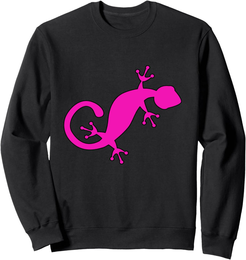 Rosa Eidechse Sweatshirt