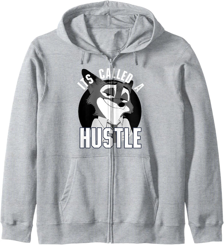 Disney Zootopia Nick It's Called A Hustle Circle Portrait Kapuzenjacke