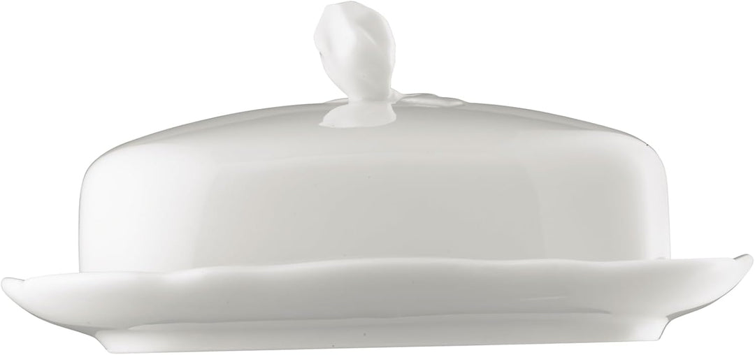 Hutschenreuther Maria Theresia Weiss Butterdose 250 gr.
