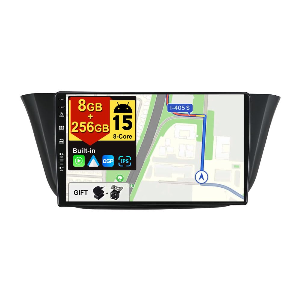 8G+256G, 8-Core - Android 15 IPS Autoradio für Iveco Daily VI (2014-2021) - Kabellos CarPlay/Android