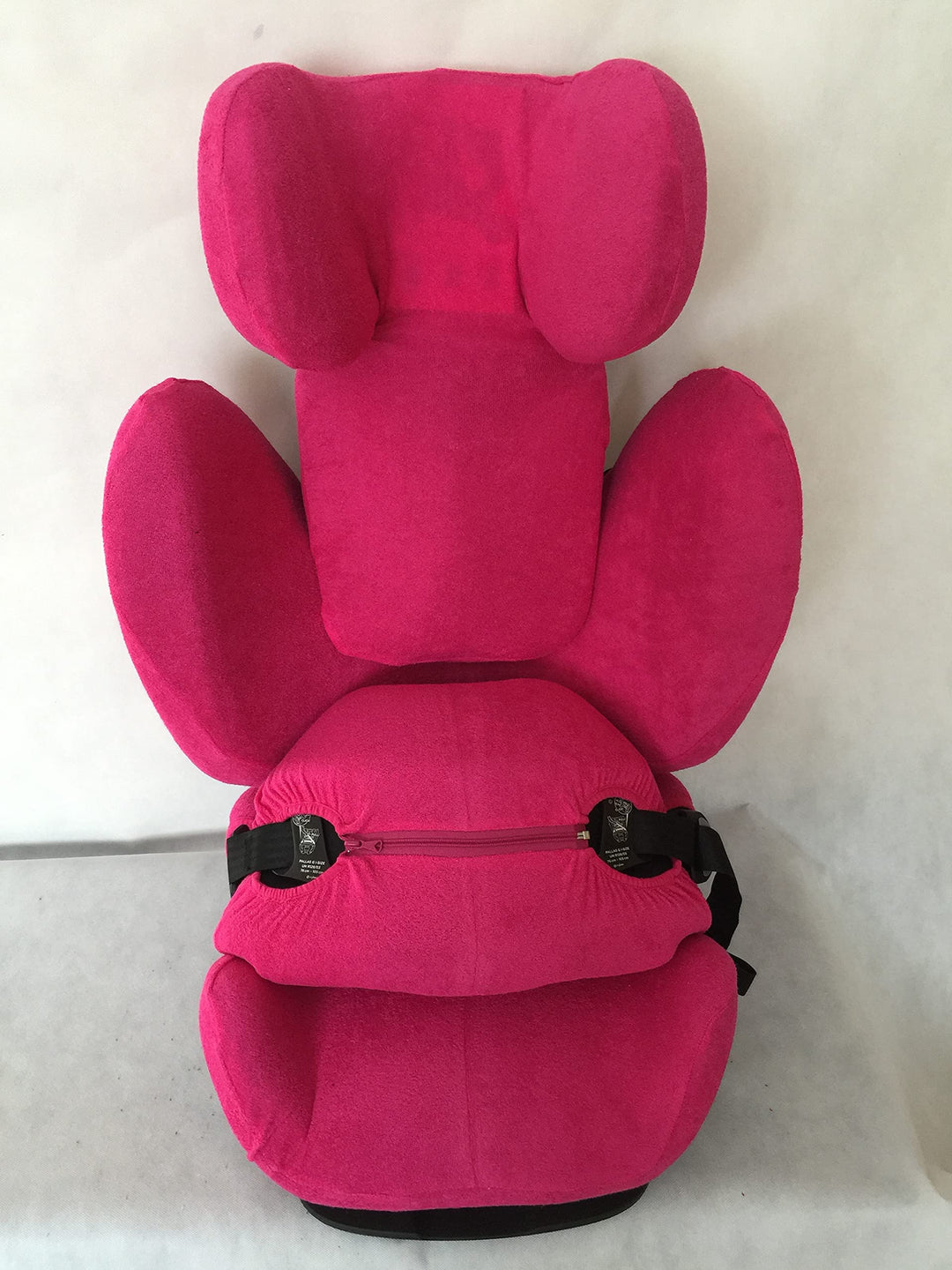 Sommerbezug Schonbezug für Cybex Pallas G I-Size, Solution G2 I-Fix Frottee 100% Baumwolle pink