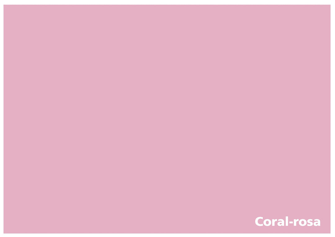 Tonkarton - Tonpapier - Tonzeichenpapier - 100 Blatt DIN A2-160g/m² Farbe: Coral-rosa, Coral-rosa