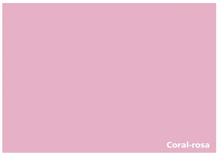 Tonkarton - Tonpapier - Tonzeichenpapier - 100 Blatt DIN A2-160g/m² Farbe: Coral-rosa, Coral-rosa