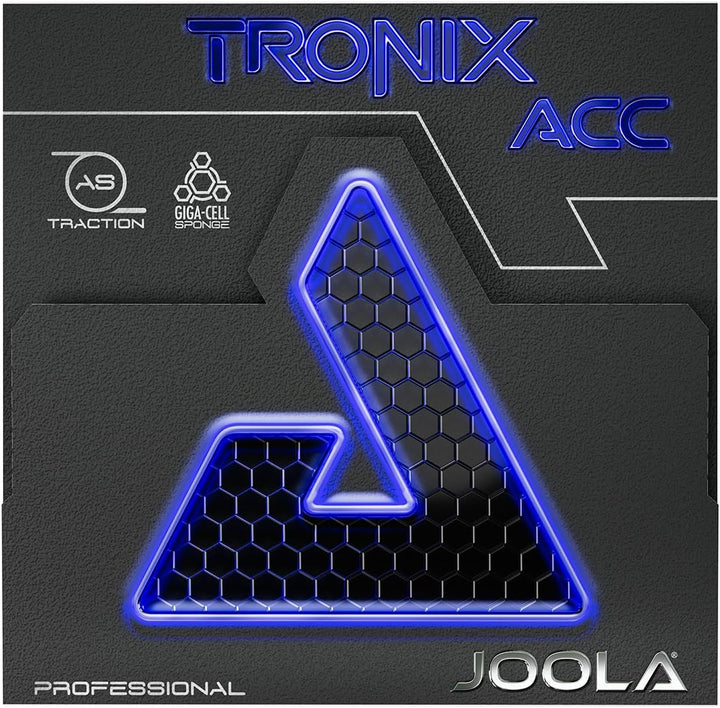JOOLA Tischtennis-Belag TRONIX Acc Schwarz 2,0