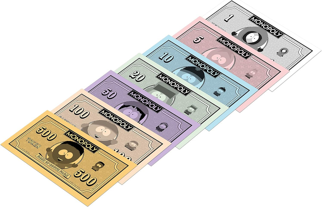 Winning Moves - Monopoly - Southpark - Gesellschaftsspiel - Alter 18+ - Deutsch, 2 Spieler