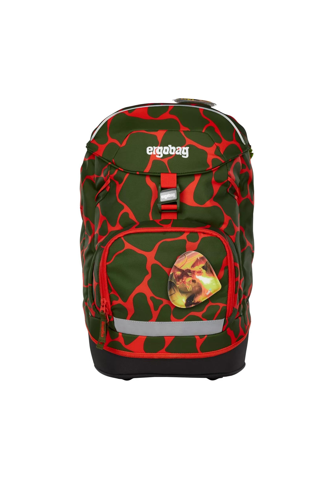 ergobag Unisex Kinder Prime prime M Fire Dragonbear, M Fire Dragonbear