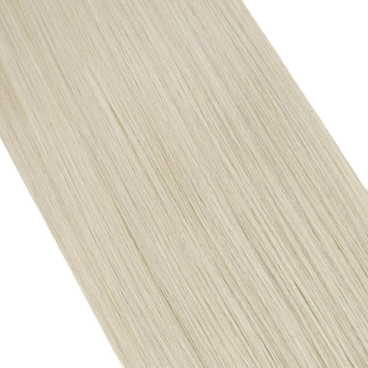 Ugeat Invisible Tape Extensions Echthaar Weissblond Echthaar Extensions Tape in Remy Haar Seamless H