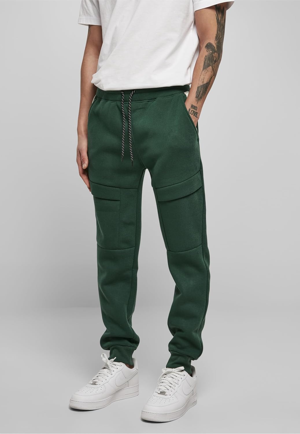 Southpole Herren Utility Flap Fleece Jogger S Hunter Green, S Hunter Green