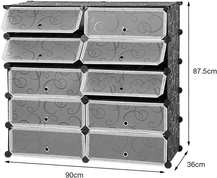 MUPAI Kleiderschrank, praktisch und anpassbar, kompakter Schrank für persönliche Gegenstände, Kleidu
