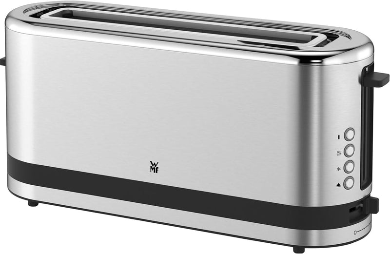 WMF Küchenminis Toaster Langschlitz mit Brötchenaufsatz, 2 Scheiben, XXL, Bagel-Funktion, 7 Bräunung