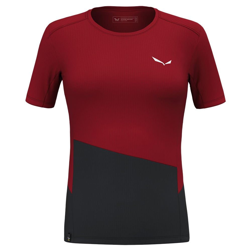 Salewa Puez Sporty Dry T-Shirt Damen M Syrah/0910, M Syrah/0910