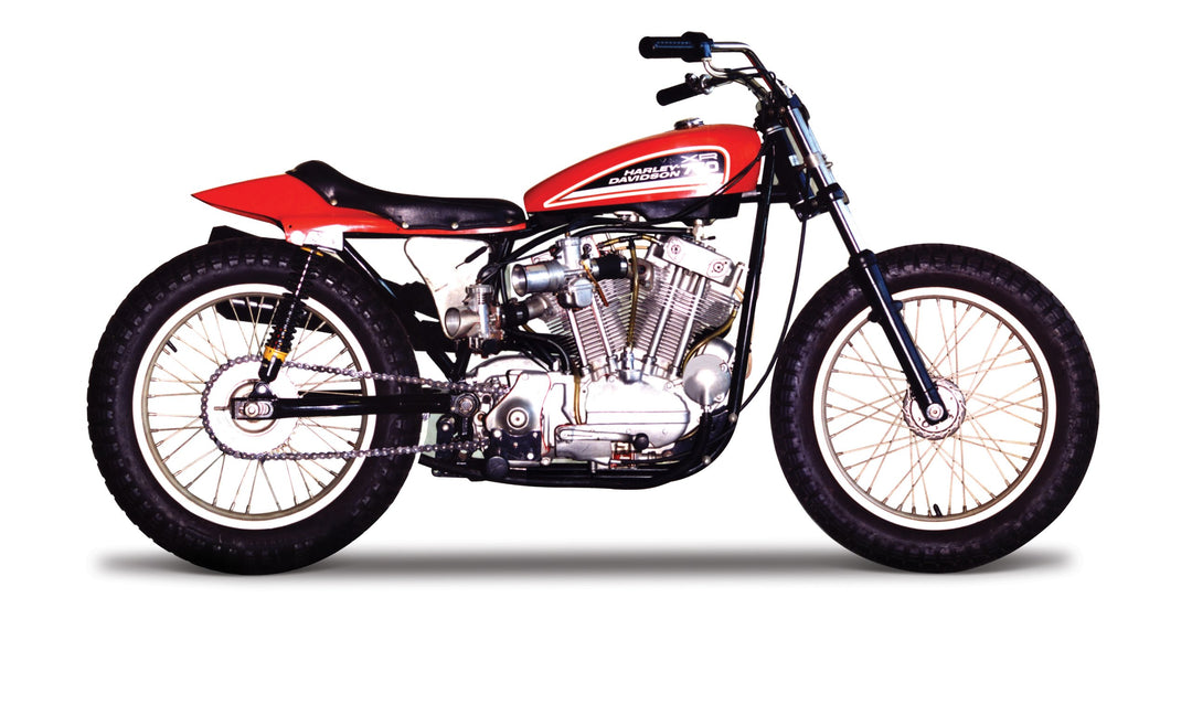 Harley Davidson XR750 Racing Bike 1972 orange 1:18 Motorradmodell