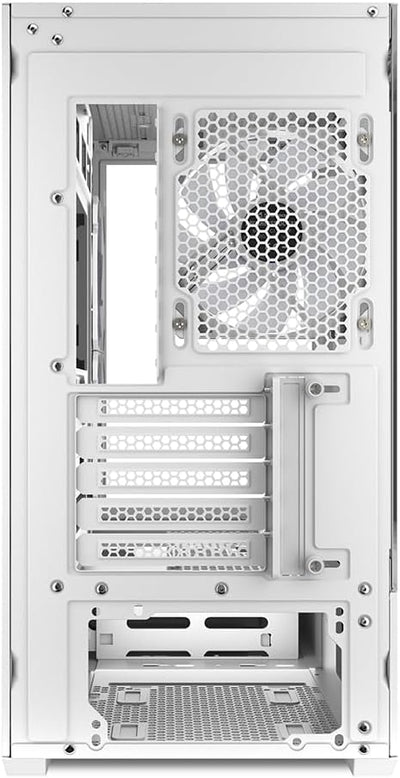 Sharkoon MK6 RGB PC Gehäuse, Micro-ATX, Weiss