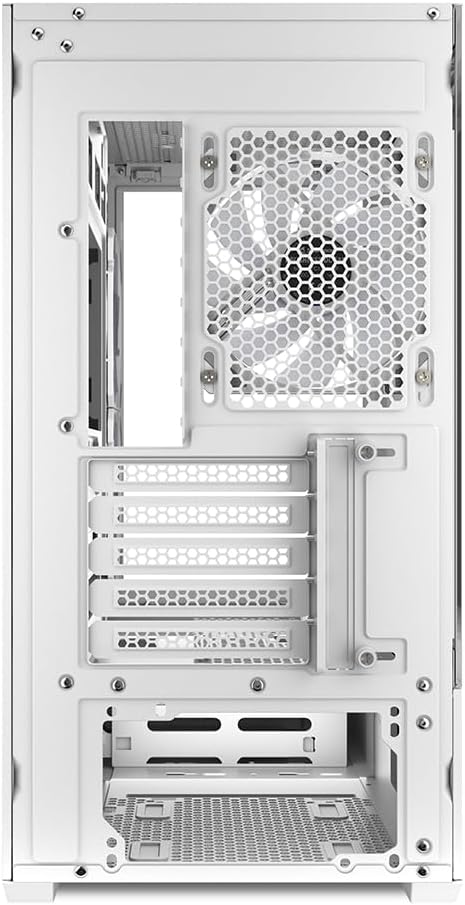 Sharkoon MK6 RGB PC Gehäuse, Micro-ATX, Weiss