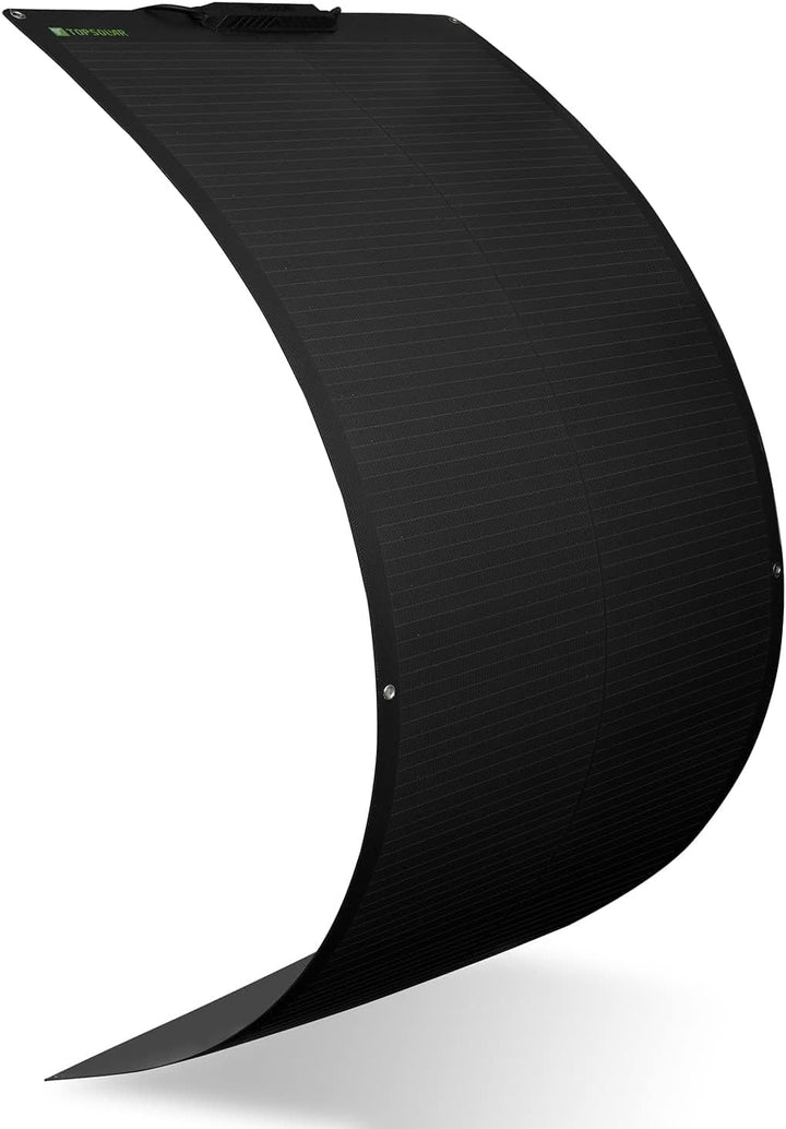 Flexible Solar Panel 100W 12V Monocrystalline Bendable 100 Watt 12Volt Semi-Flexible Mono Solar Pane