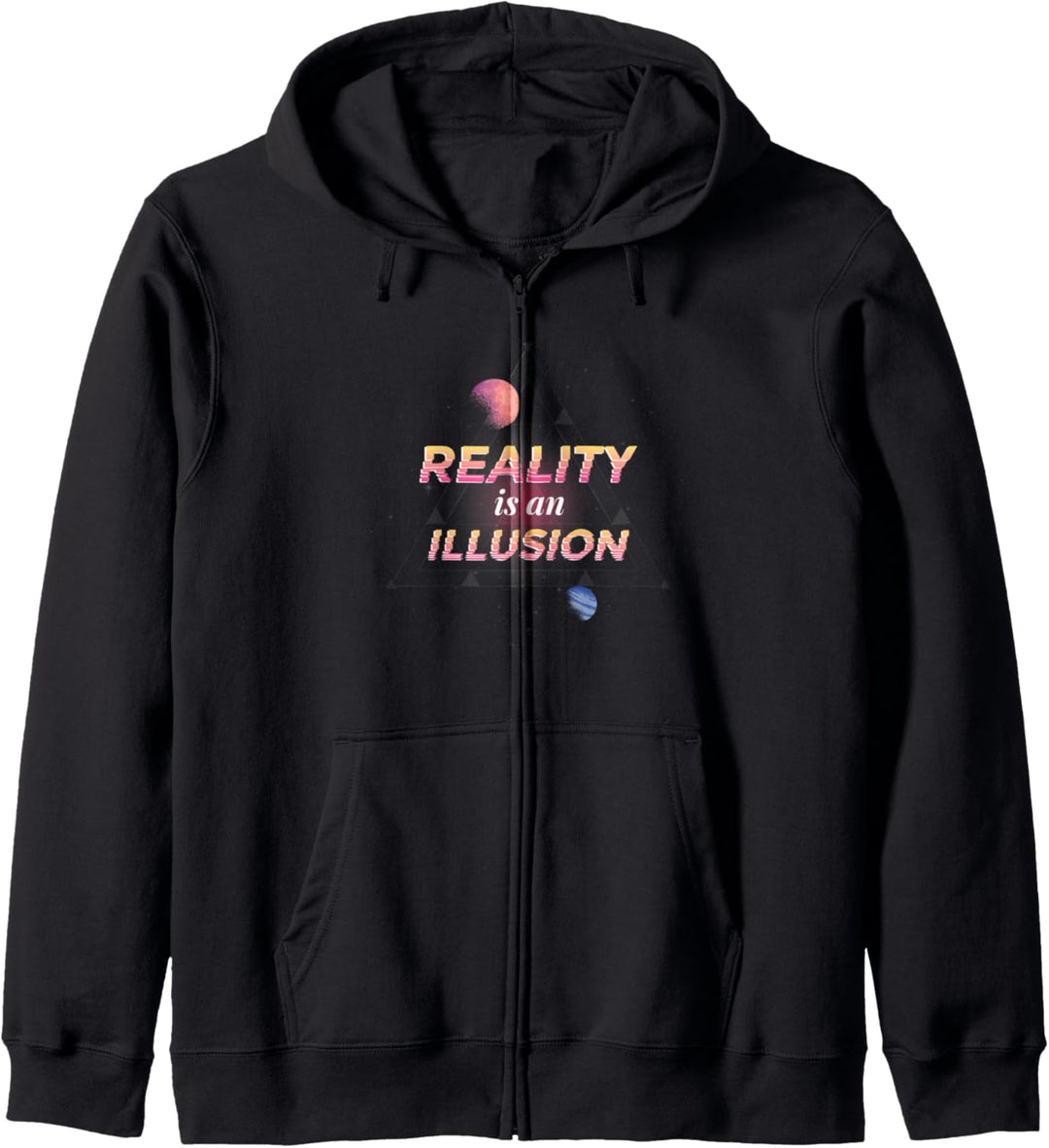 Reality Is An Illusion - Vaporwave Vapor wave Aesthetic Kapuzenjacke