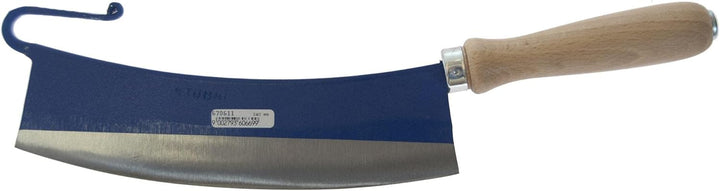 STUBAI Praxe 240 mm mit Haken und ergonomischem Holzgriff | Gewicht 550 g | geschmiedet, geschliffen