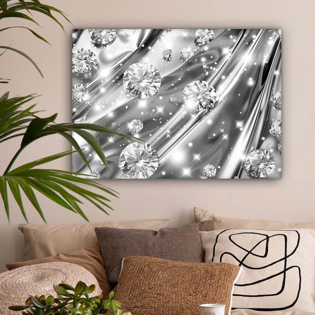MuchoWow© Leinwand 70x50 cm Deko Schlafzimmer Aesthetic Leinwandbilder Wohnzimmer Gemälde Foto Gesch