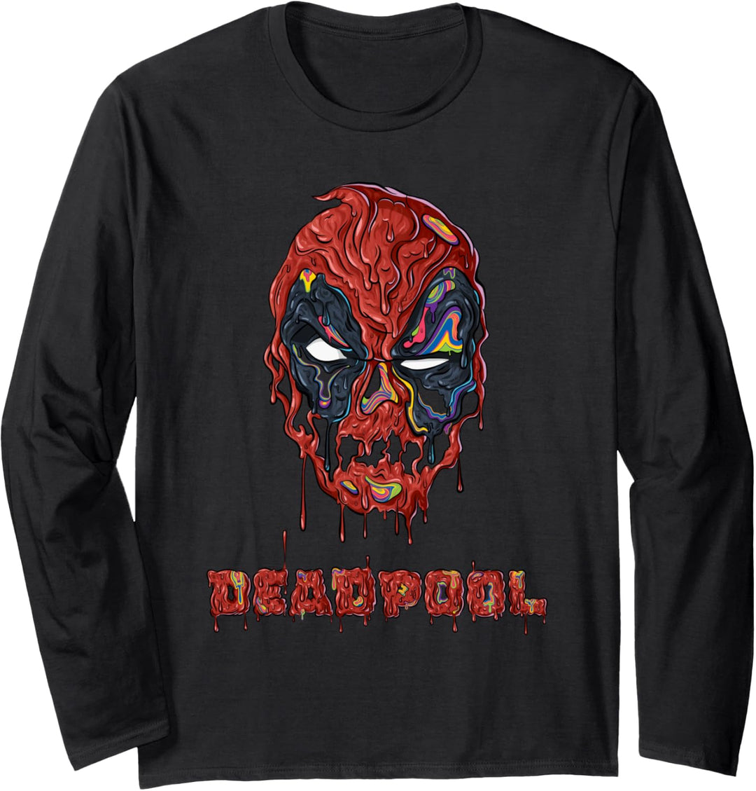 Marvel Deadpool Melting Langarmshirt