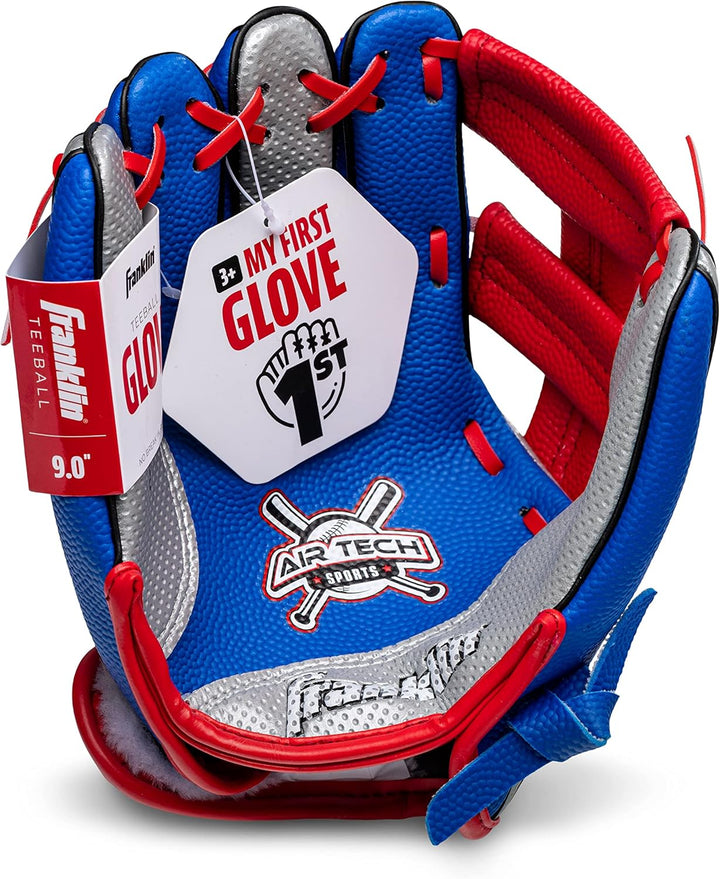 Franklin Sports Air Tech Teeball Glove Handschuh, Grundfarbe, 23 cm