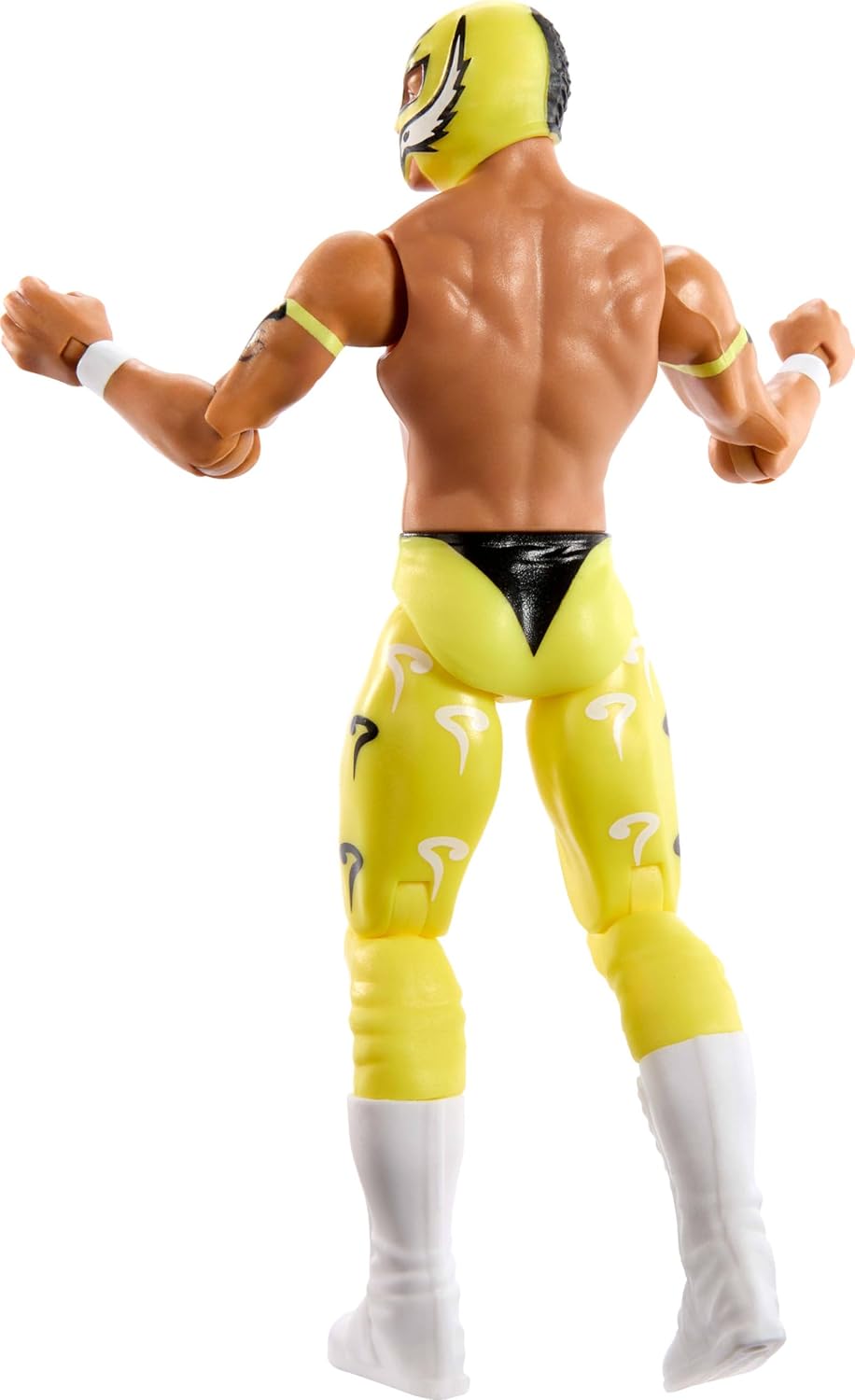 Mattel WWE Actionfigur, 15,2 cm grosses Sammlerstück Rey Mysterio mit 10 Artikulationspunkten & lebe