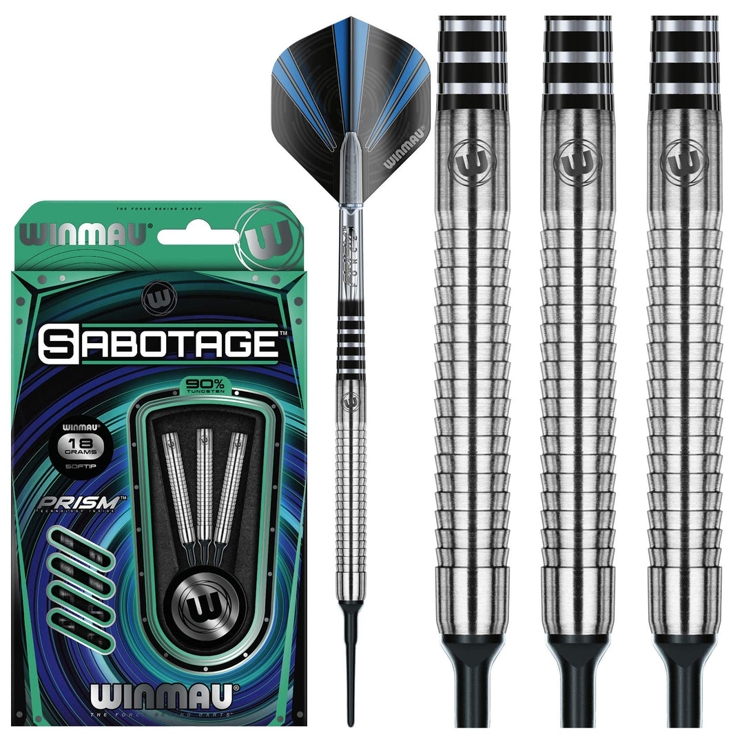 Winmau Sabotage-Dartpfeile Nylon