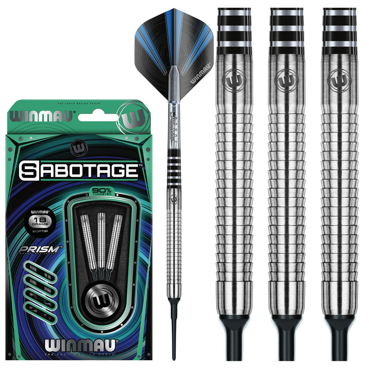Winmau Sabotage-Dartpfeile Nylon