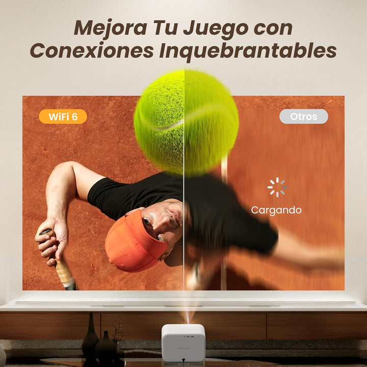 Beamer Sound by JBL,1080P Native Projektor, Yaber L2s Nahtloser Autofokus Video Projektor, LED Proje