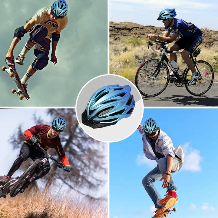 ioutdoor Premium Fahrradhelm, CE CPSC Zertifikat, Radhelm mit Abnehmbarer Sonnenblende und Insektenn