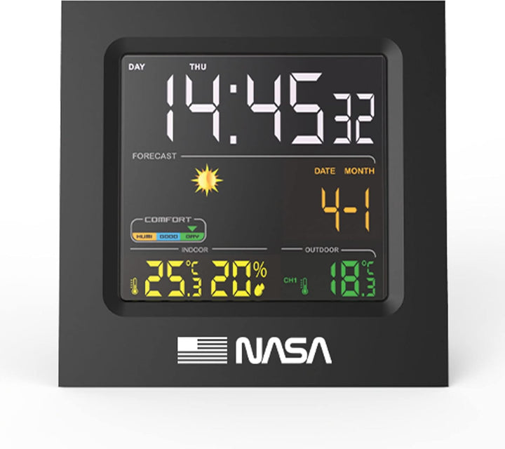 NASA - WS300 Wetterstation - 1 Aussensensor - Lieferung mit USB-Kabel