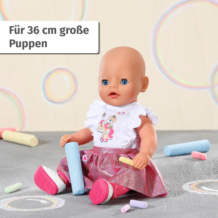 Baby Born Lieblingsoutfit 36cm, Shirt mit Leggings und Schuhen für 36 cm Puppen, 836330 Zapf Creatio