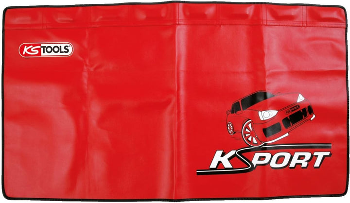 KS Tools 500.8050 Fahrzeugschoner mit eingenähten Magneten, 1070x600mm