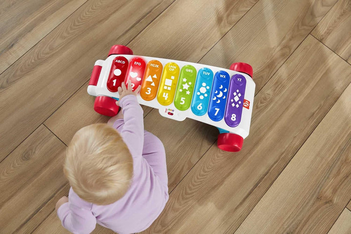 Fisher-Price HJK37 Baby Xylophon, Mehrfarbig