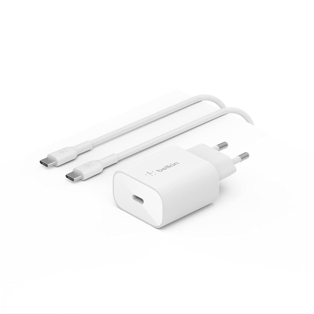 Belkin BoostCharge 25W-Ladegerät mit PPS, USB-C Power Delivery, Ladegerät, Schnellladegerät für das