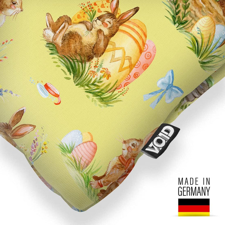 VOID Osterhasen Eier Körbe 70x70 Kissenhülle Polyester Zierkissen Couchkissen Ostern Osterdeko Deko