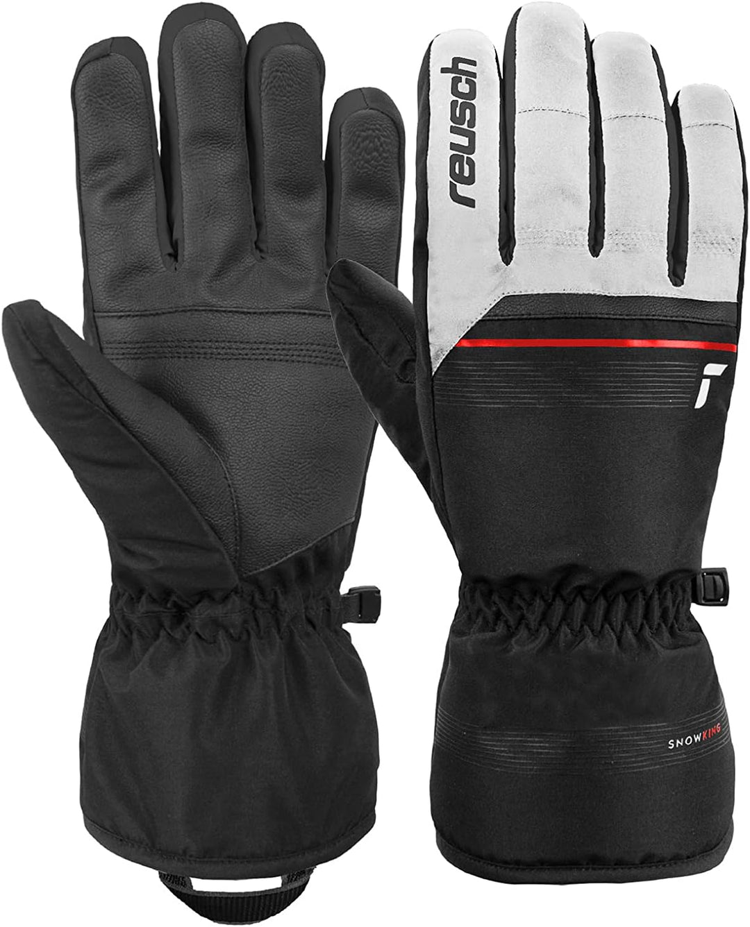 Reusch Herren Snow King Garantiert Winddichte und Extra Atmungsaktive Skihandschuhe Softshellhandsch
