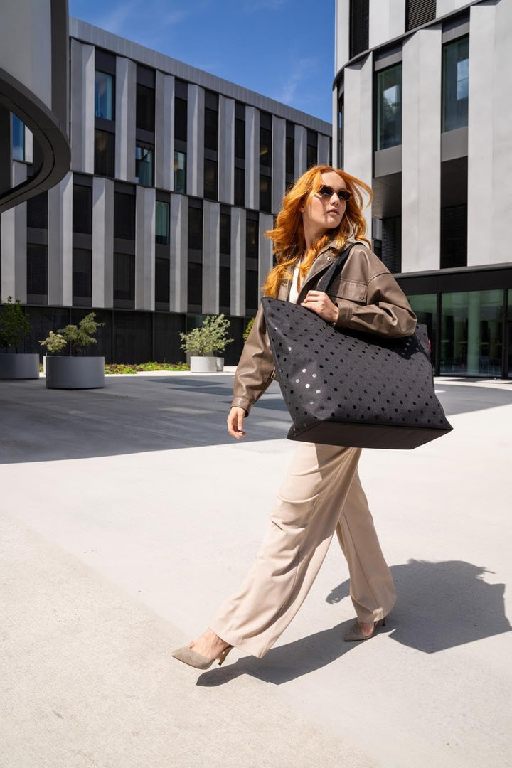 reisenthel shopper XL – Geräumige Shopping Bag und edle Handtasche in einem – Aus wasserabweisendem