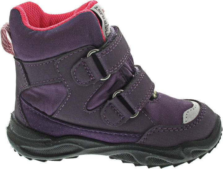 Superfit Baby-Mädchen Glacier Lauflernschuhe 23 EU Weit Lila Pink 8500, 23 EU Weit Lila Pink 8500