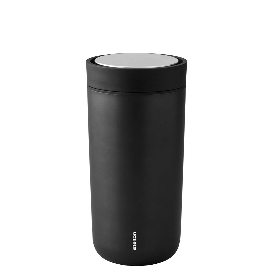 Stelton To-Go Click - Thermobecher, doppelwandige Isolierflasche - Rostfreier, auslaufsicherer Kaffe