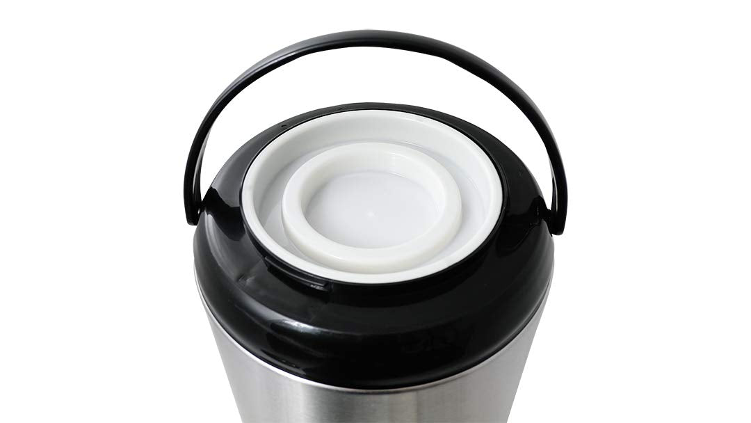 Saro ISOD 12 Getränke-Dispenser, Edelstahl, Silber, Durchmesser 23 x Höhe 42 cm