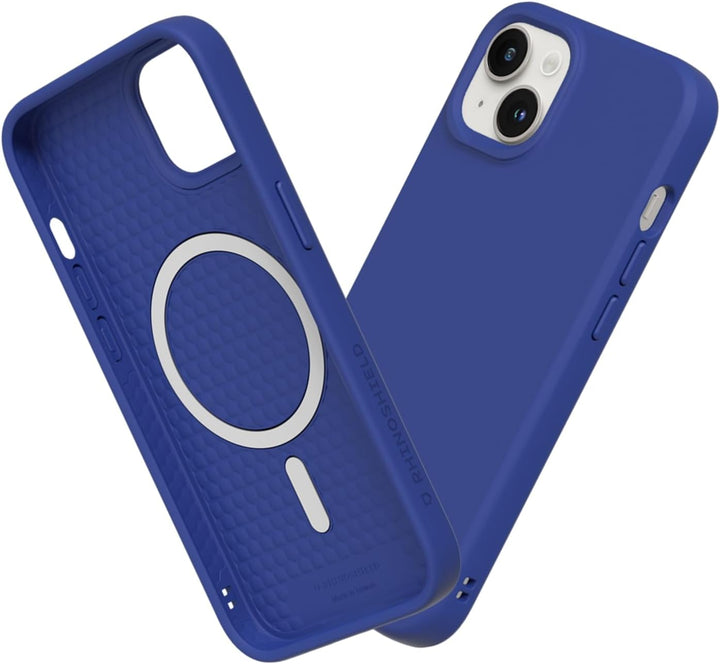 RhinoShield Hülle kompatibel mit [iPhone 14 Plus] | SolidSuit - MagSafe-kompatibel -Stossdämpfende &