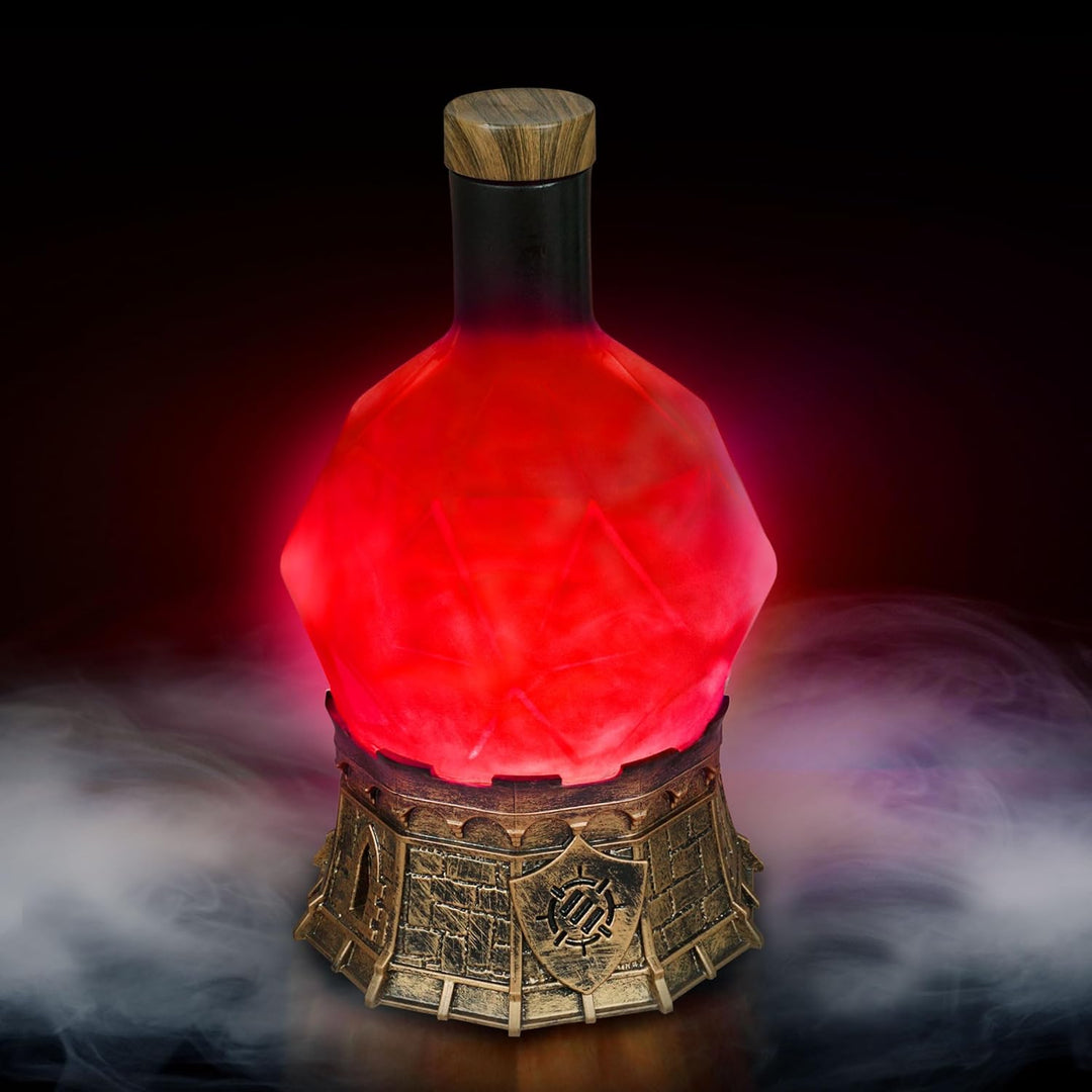 ENHANCE Gaming-Zaubertranklicht mit Wirbelndem Mystischem Gebräu - Zaubertrankflaschen-Licht-Requisi