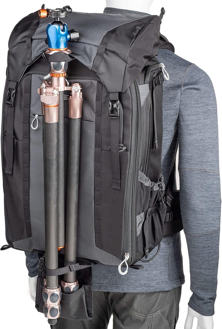 Think Tank - Firstlight 46L+ - Kamerarucksack für Abenteuerreisen - Schwarz/Grau - Fotorucksack für