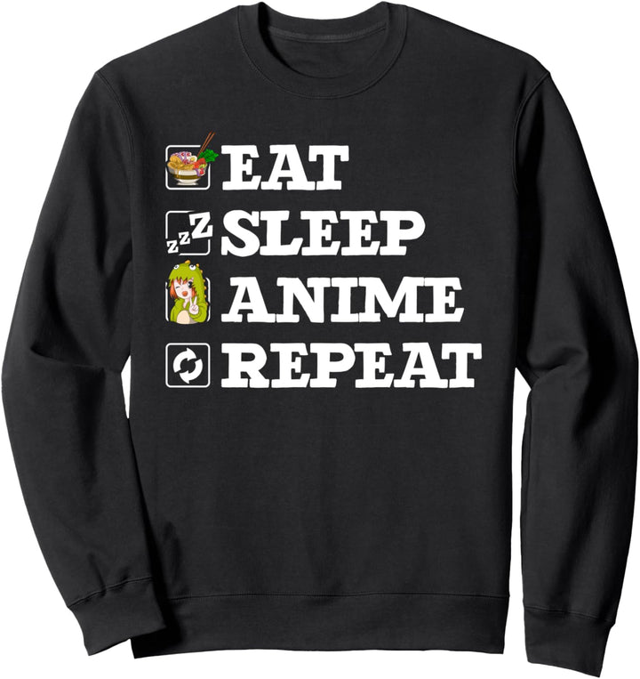 Japanischer Manga Otaku Kawaii Ramen Nudeln Lustiges Anime Sweatshirt
