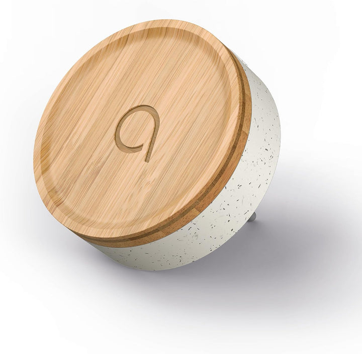 AVIDSEN Bamboo Funk Türklingel, umweltfreundlich, Bambus/recycelter Kunststoff, ohne Batterien, 150