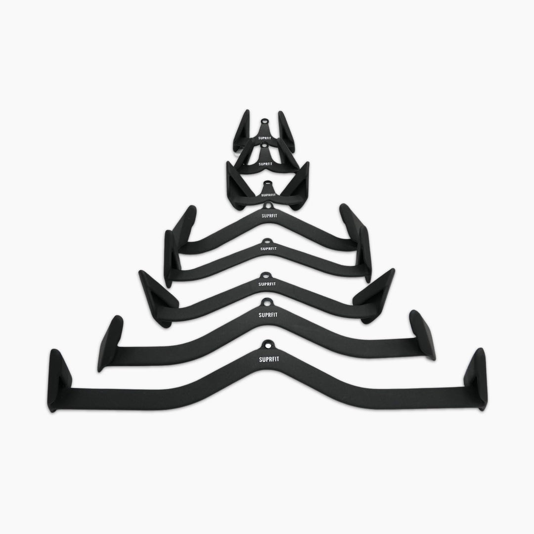 Suprfit Lat Performance Grip Set (8-teilig) - Hergestellt aus hochwertigem Eisen mit einer maximalen